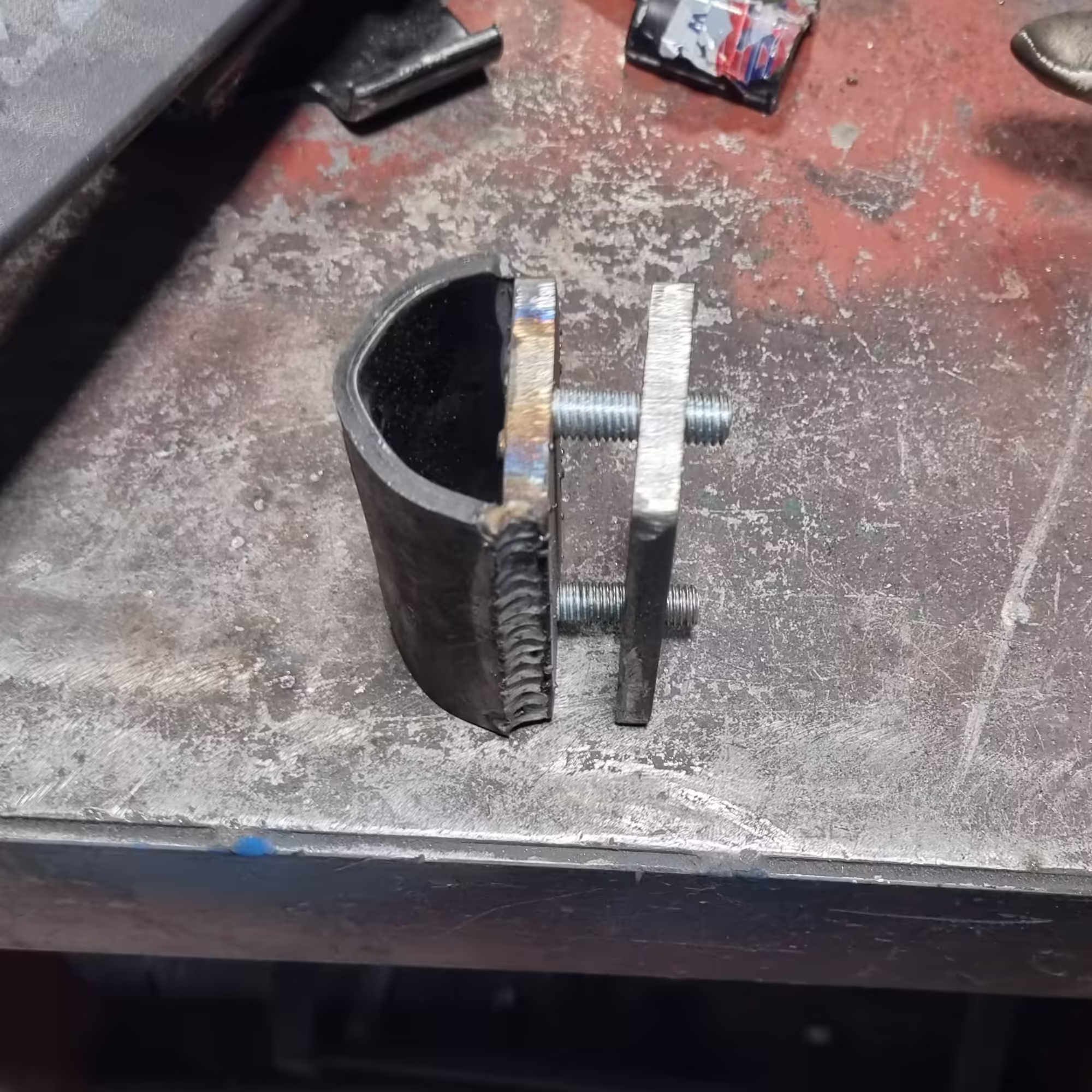 Welded base